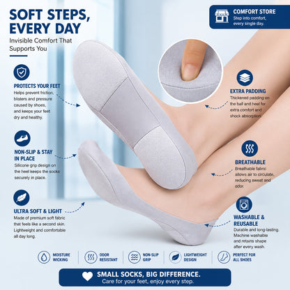 CloudStep™ Invisible Cushion Socks